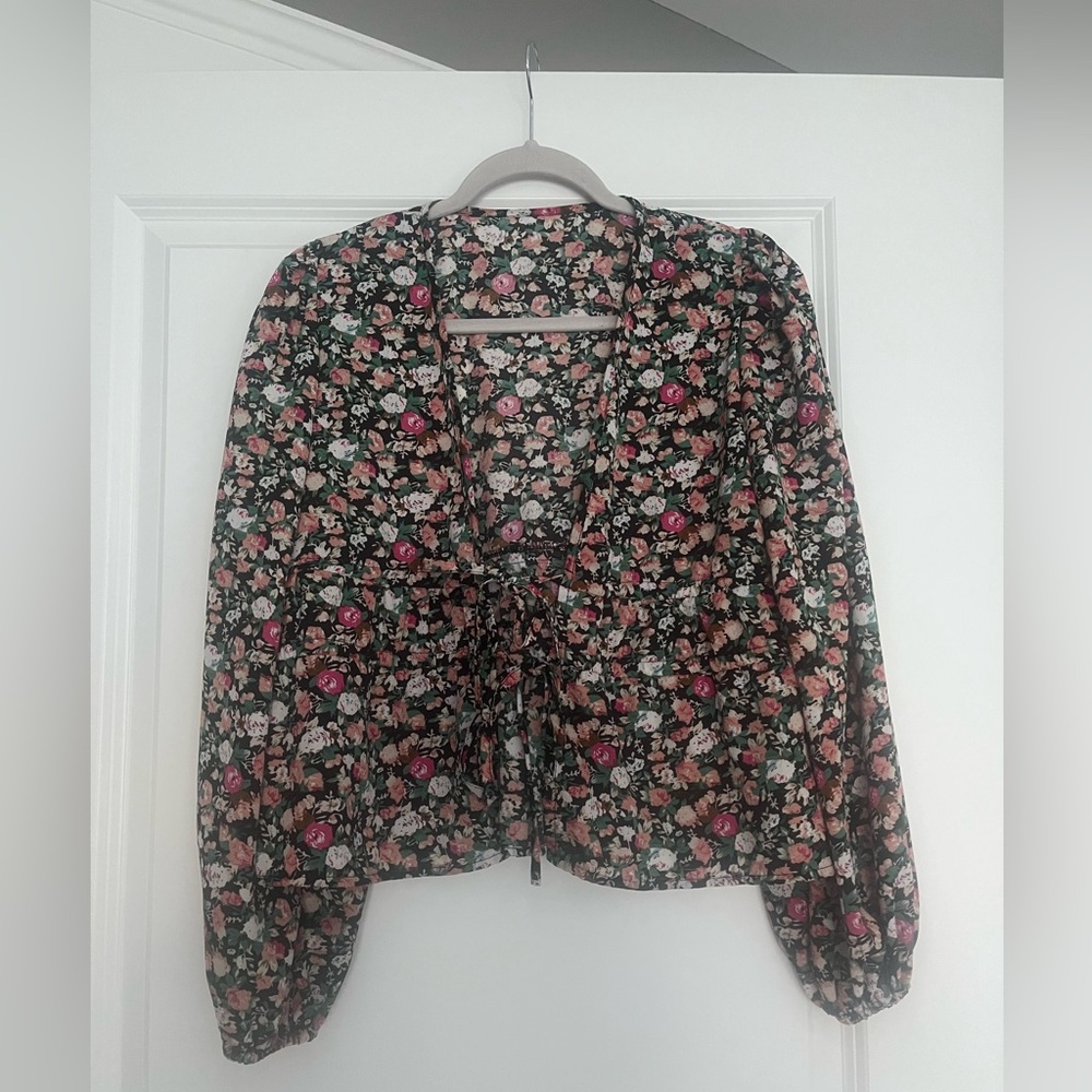 Floral Long Sleeve Blouse